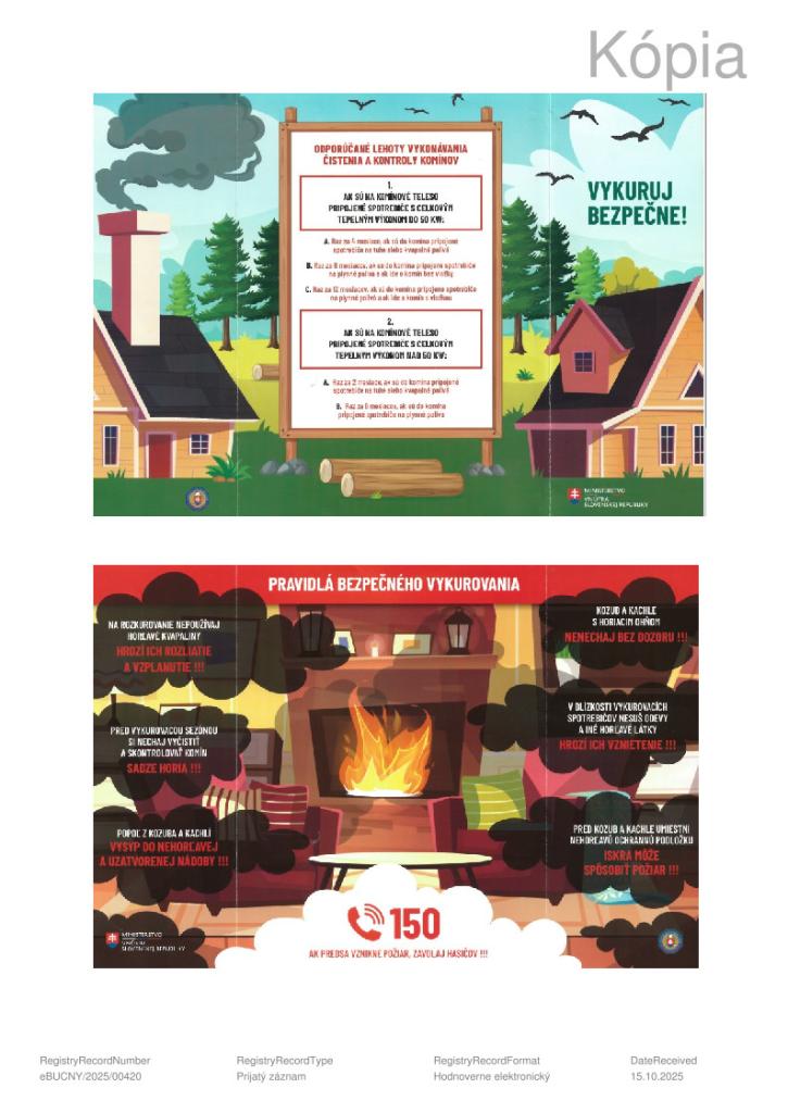 Bezpečné vykurovanie