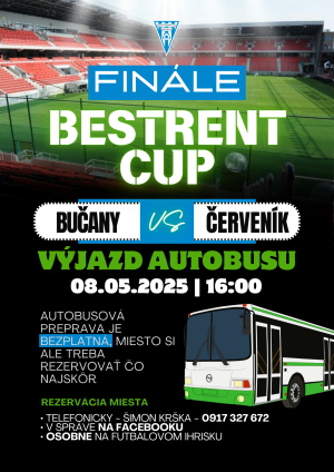 Plagát - pozvánka na futbal 8.5.2025